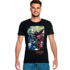 Code Geass - Poster T-shirt zwart