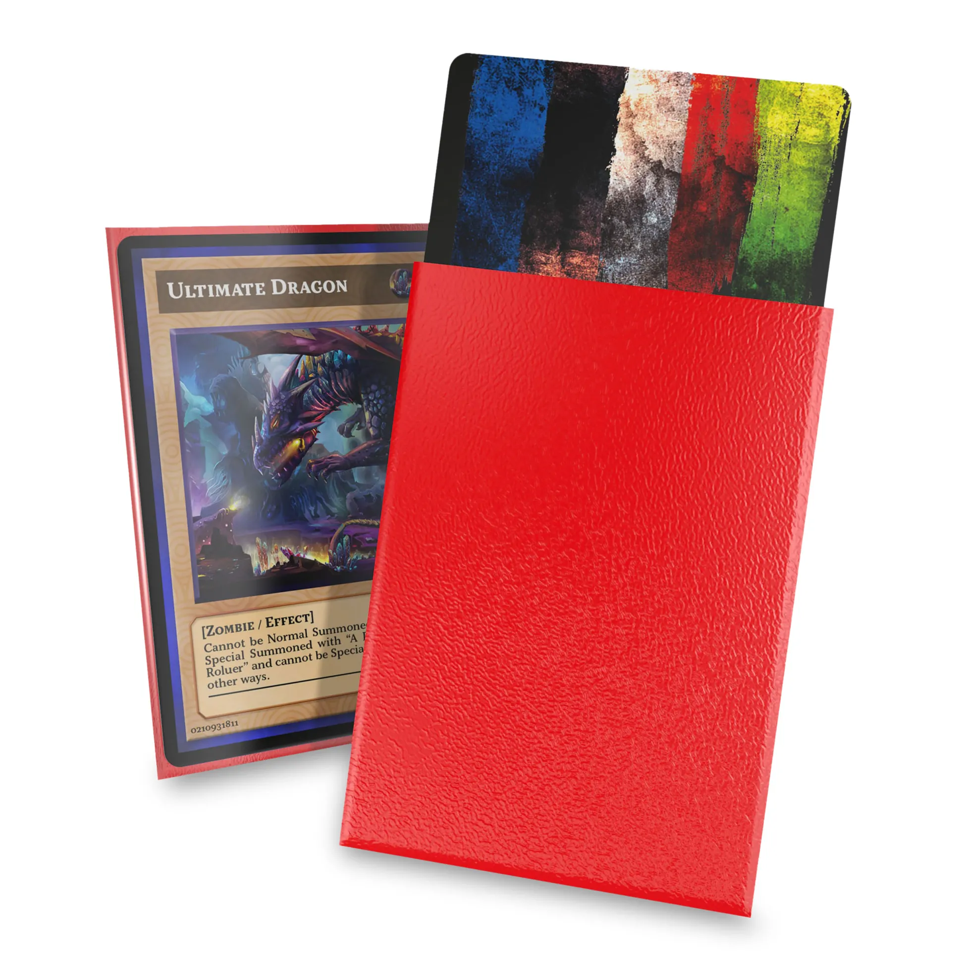 Cortex Kaartsleeves mat rood 60-pack Ultimate Guard voor TCG Japanse maat