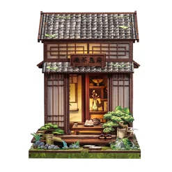 CuteBee - Kirishima Cha-an miniatuurhuis Book Nook modelbouwset