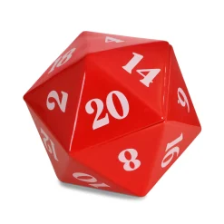 D20 Dobbelsteen Koekjespot voor Pen & Paper Fans