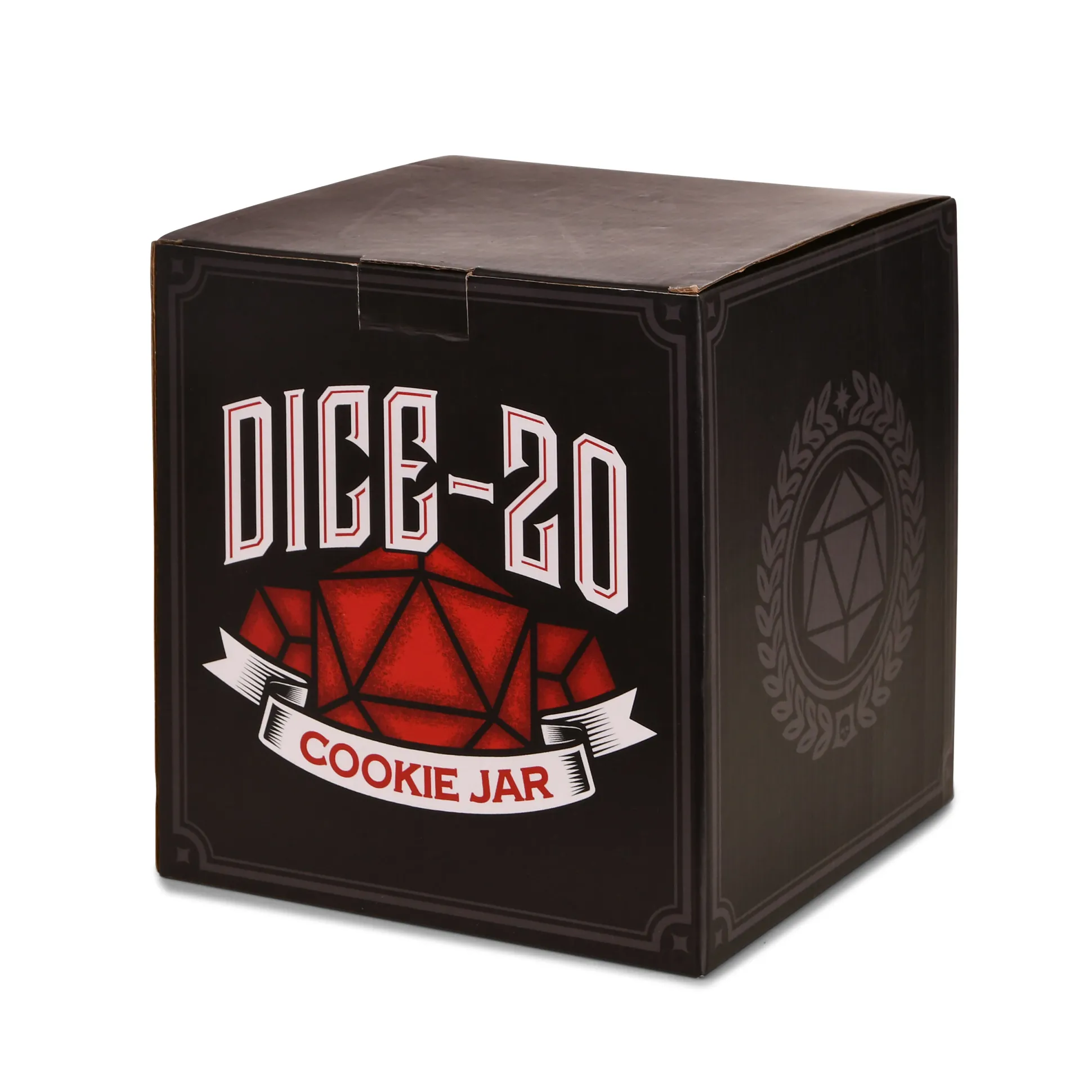 D20 Dobbelsteen Koekjespot voor Pen & Paper Fans