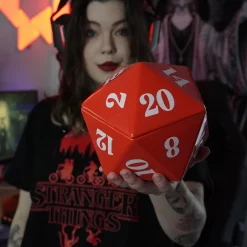 D20 Dobbelsteen Koekjespot voor Pen & Paper Fans