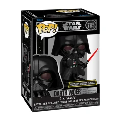 Darth Vader Funko Pop bobblehead-figuur met licht en geluid - Star Wars