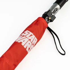 Darth Vader Lichtzwaard Paraplu met lichtfunctie - Star Wars