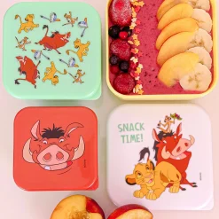 De Leeuwenkoning - Simba and Friends Lunchbox Set van 3