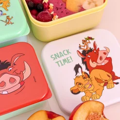 De Leeuwenkoning - Simba and Friends Lunchbox Set van 3