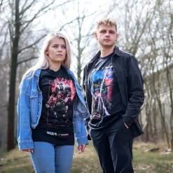 Dead by Daylight x Iron Maiden - Oni Samurai Eddie Killer T-Shirt