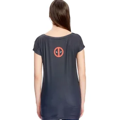 Deadpool - Chimichanga Meisjes Shirt Losse Pasvorm Zwart