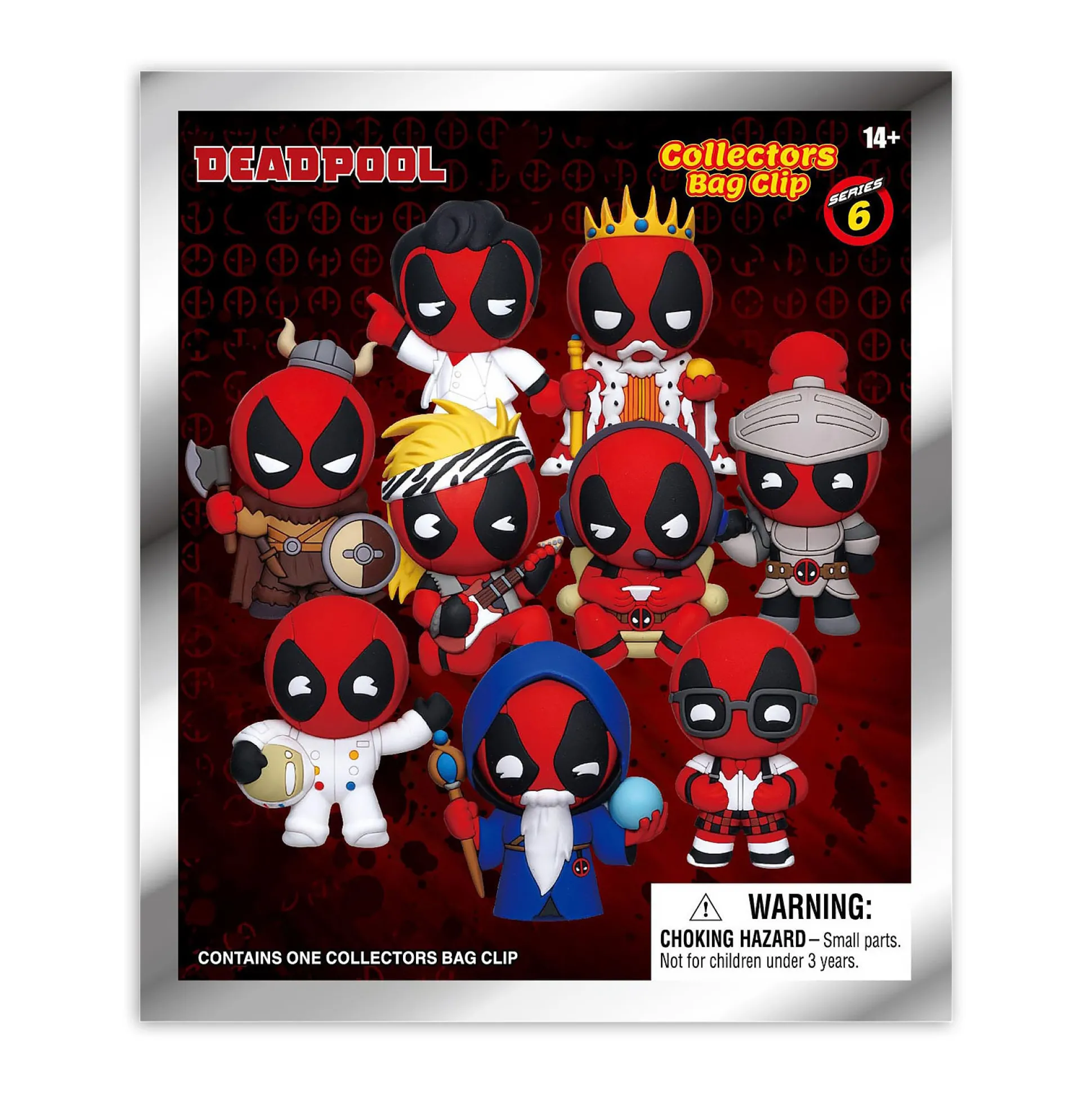 Deadpool - 3D Mystery Sleutelhanger Serie 6