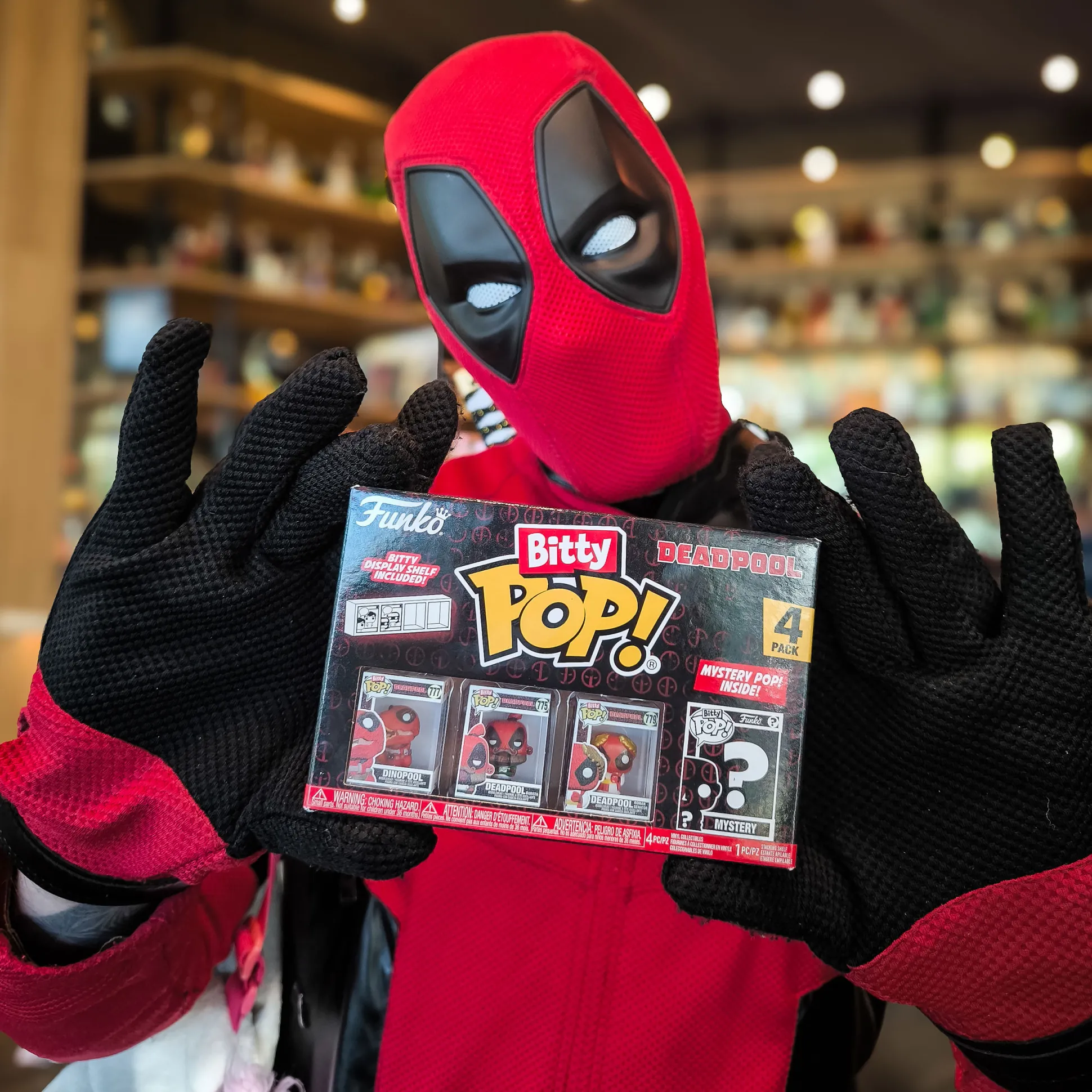 Deadpool - Funko Bitty Pop 4-delige Figuren Set Serie 3