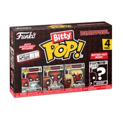Deadpool - Funko Bitty Pop 4-delige Figuren Set Serie 4