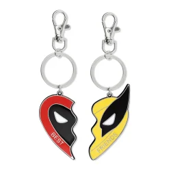 Deadpool en Wolverine - Beste Vrienden Sleutelhanger Set (2-delig)