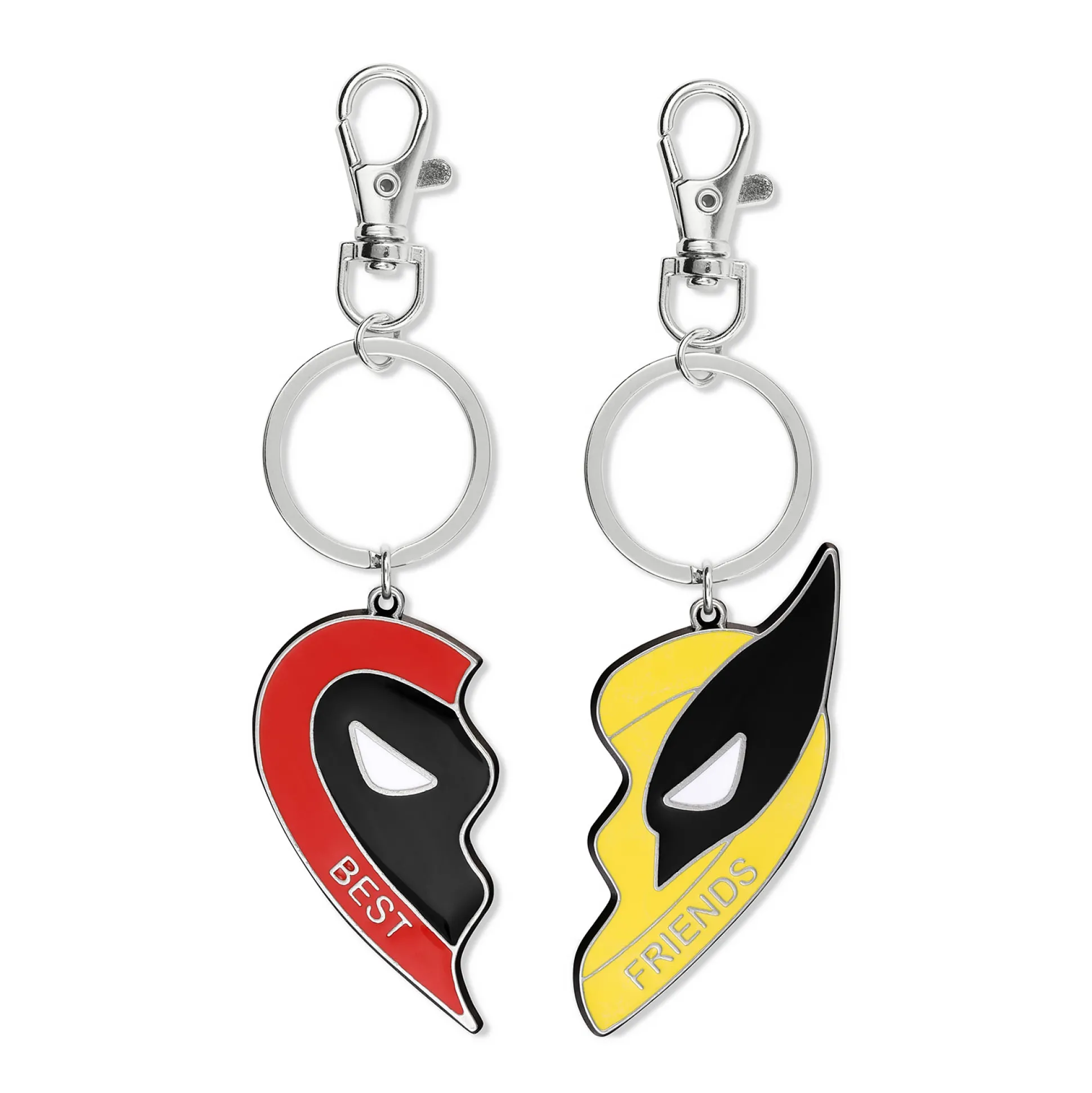 Deadpool en Wolverine - Beste Vrienden Sleutelhanger Set (2-delig)