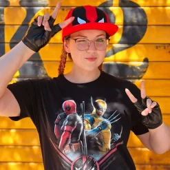 Deadpool en Wolverine Double Trouble T-Shirt zwart