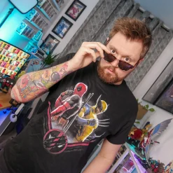 Deadpool en Wolverine Double Trouble T-Shirt zwart