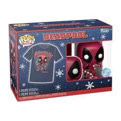 Deadpool Kerst T-shirt met Funko Pop Figuur