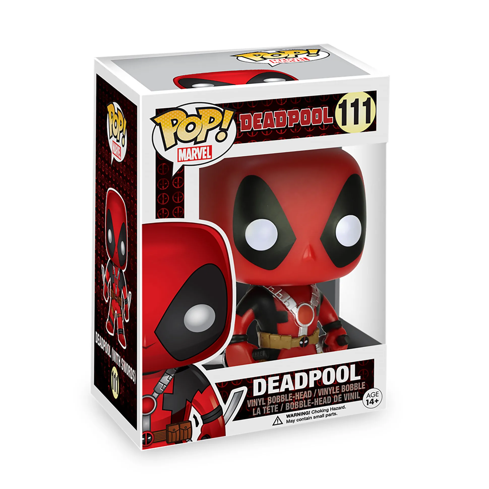Deadpool met Zwaarden - Funko Pop Wobbelhoofd-figuur