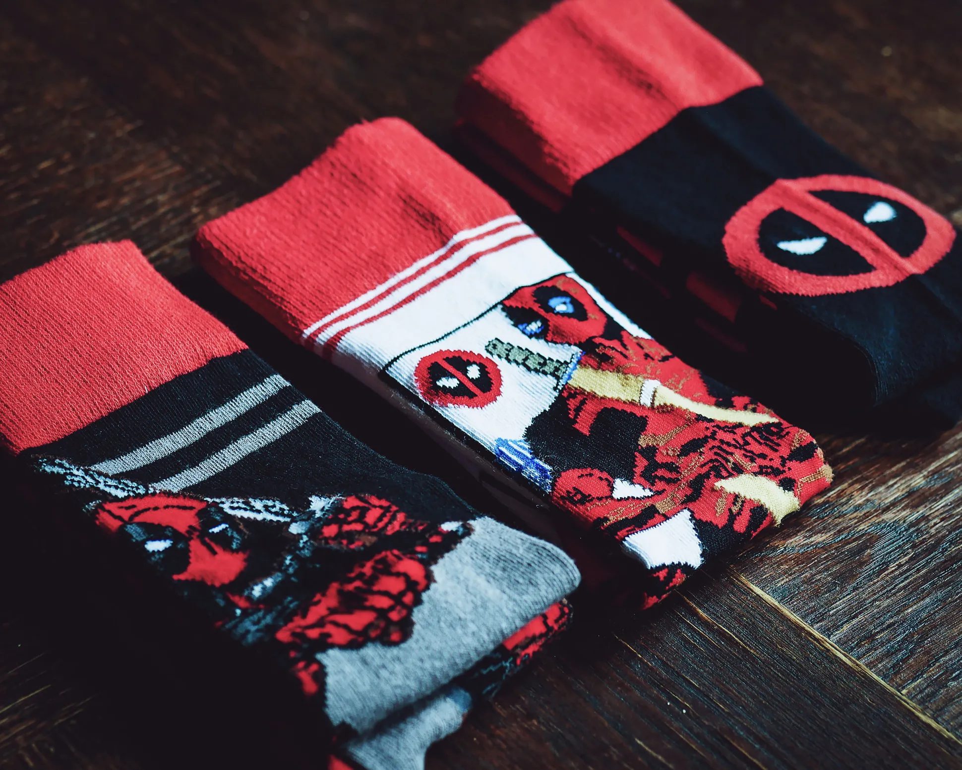 Deadpool Sokken 3-pack