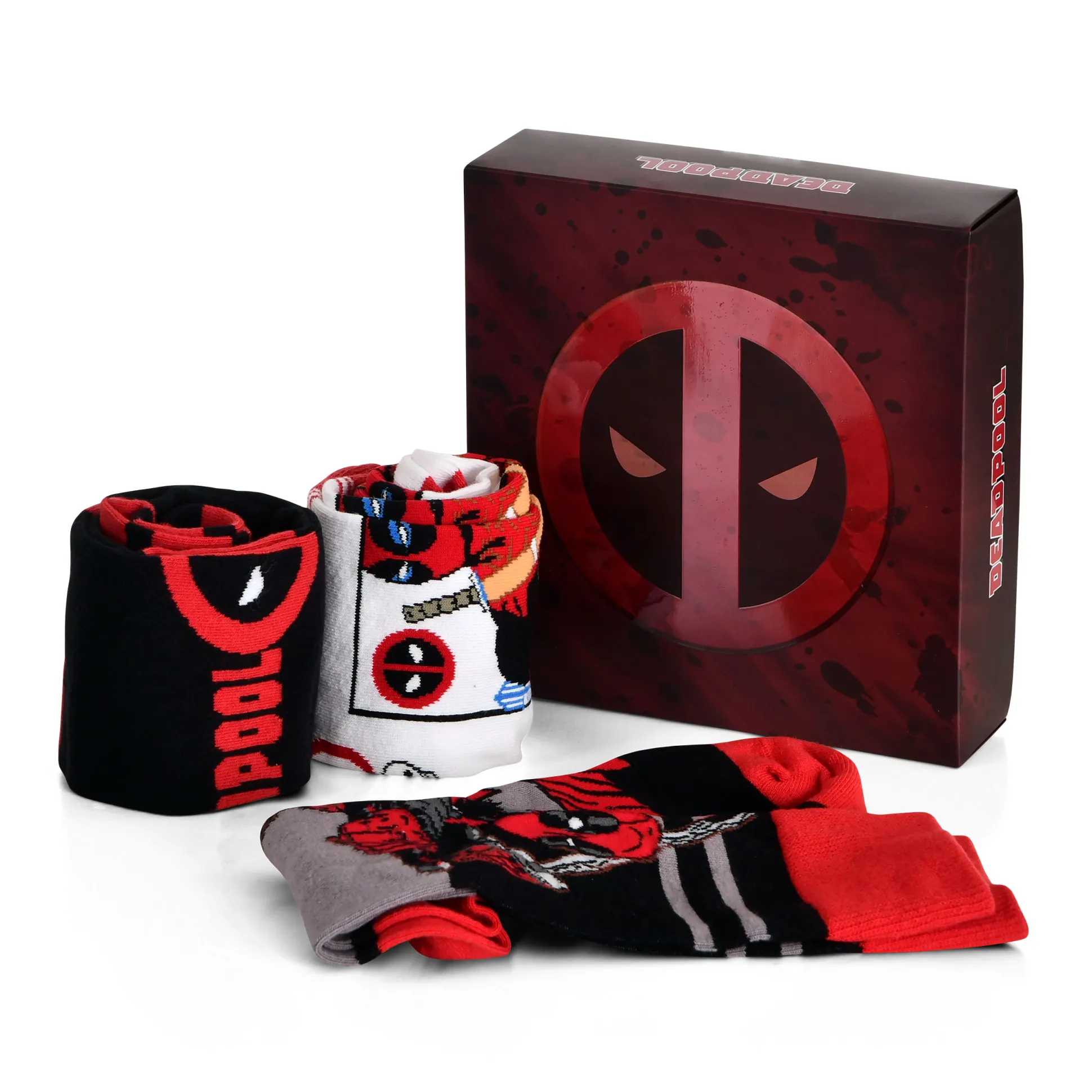 Deadpool Sokken 3-pack