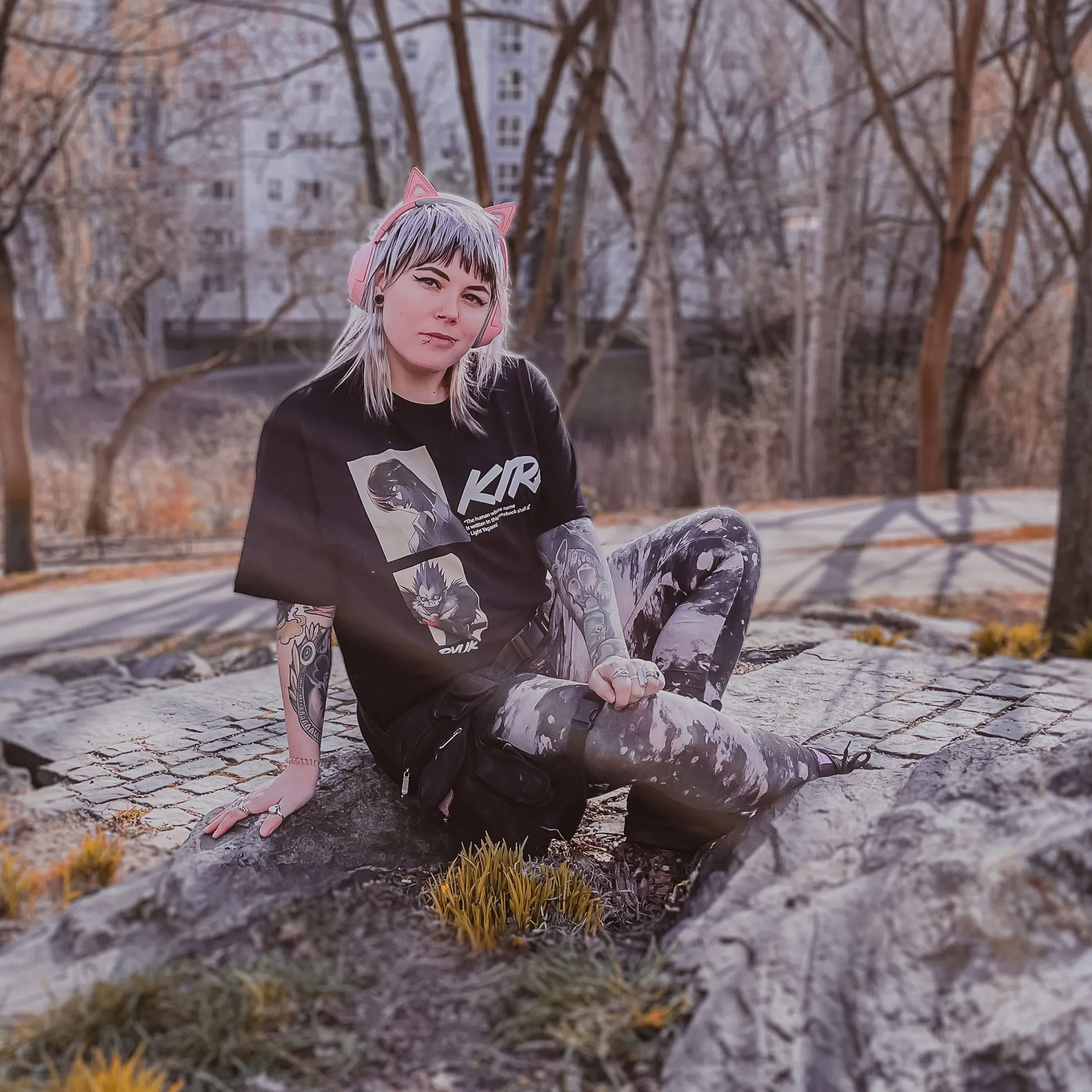 Death Note - Kira T-shirt zwart