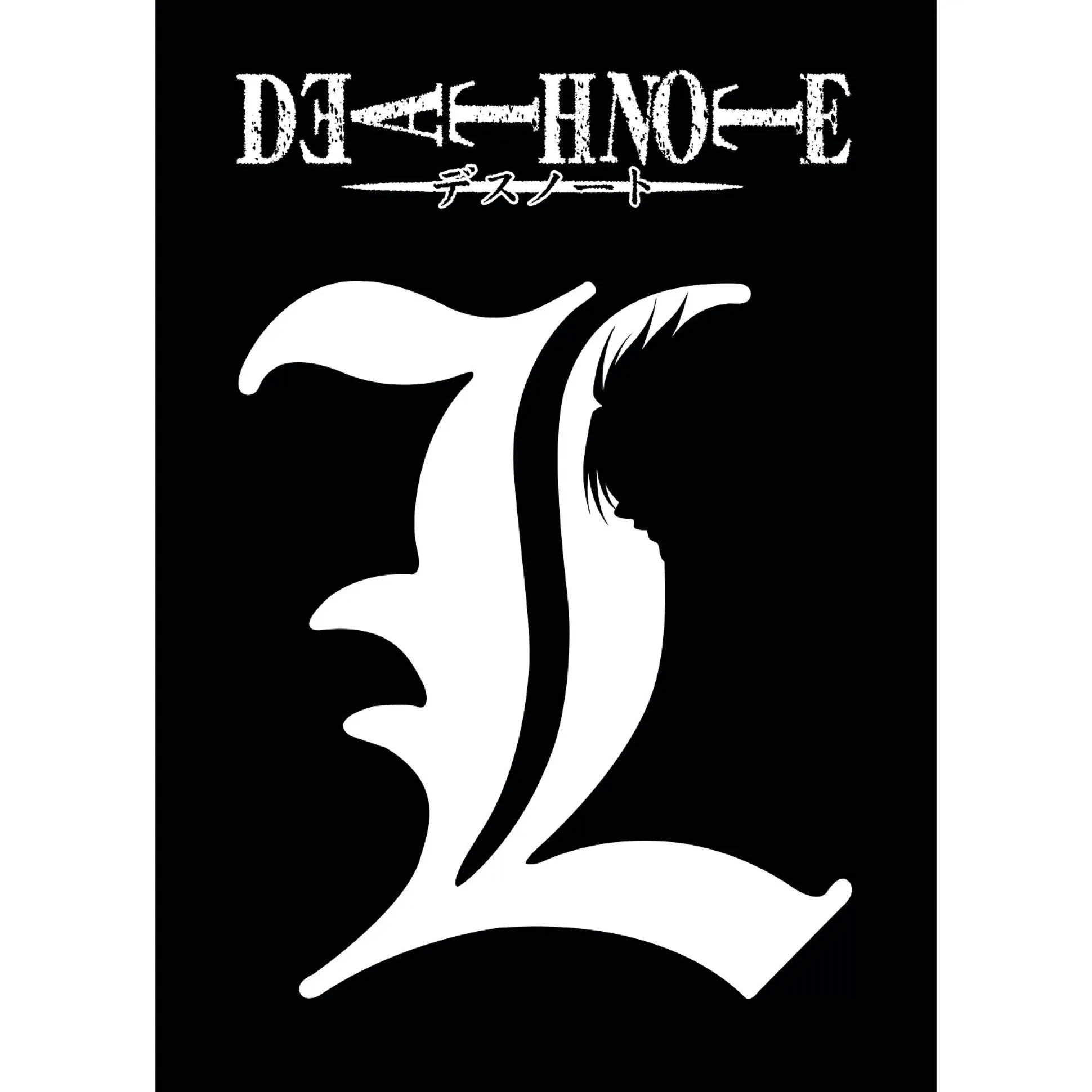 Death Note - L Symbool Maxi Poster