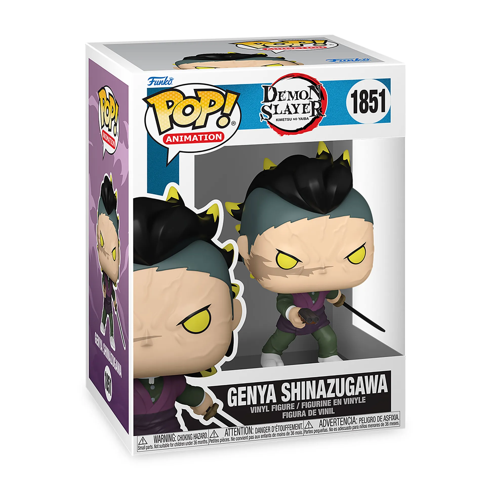 Demon Slayer - Genya (Demon Vorm) Funko Pop Figuur