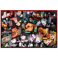Demon Slayer - Iconische gevechten Pop-Up puzzel 1000 stukjes Vol. 4
