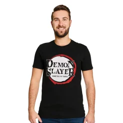 Demon Slayer - Logo T-shirt zwart