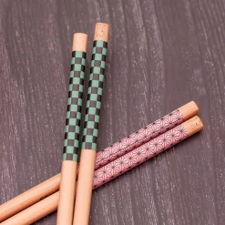 Demon Slayer - Tanjiro en Nezuko Kamado Eetstokjes Set van 2