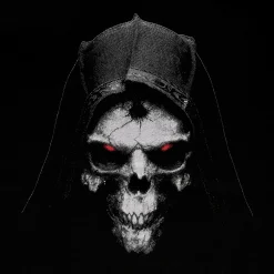 Diablo - Schedel T-Shirt Zwart