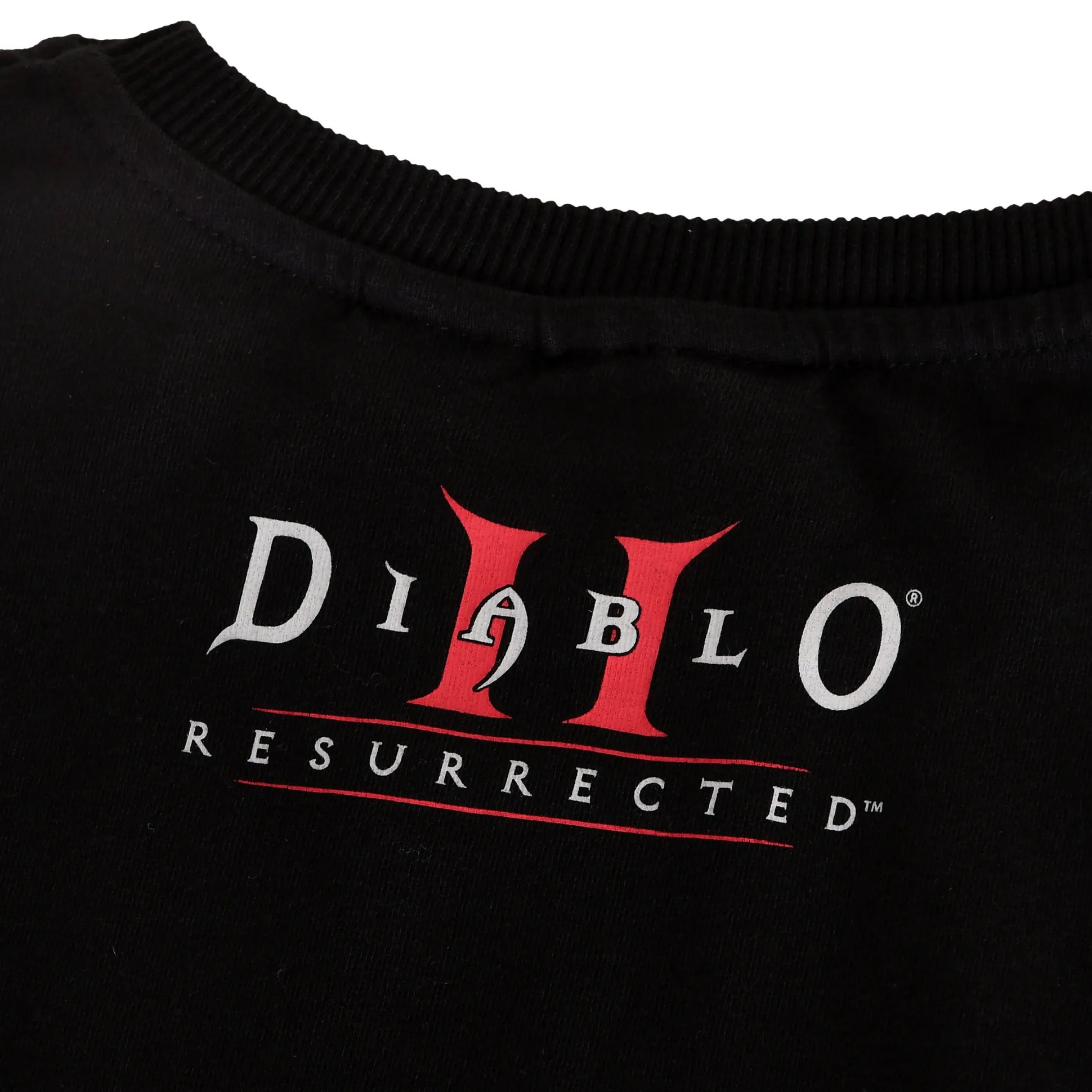 Diablo - Schedel T-Shirt Zwart