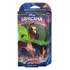 Disney Lorcana Emerald en Steel Starterset - Shimmering Skies Trading Card Game