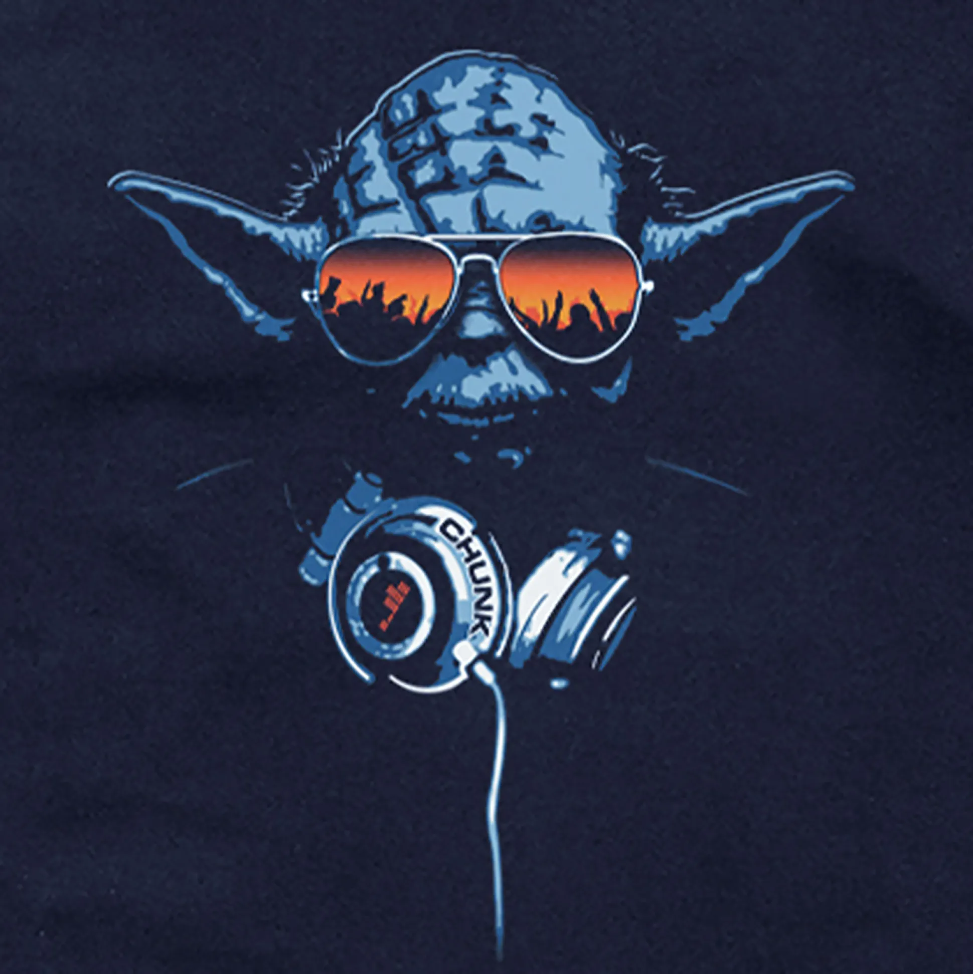 DJ Knight T-Shirt voor Star Wars Fans blauw