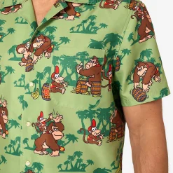 Donkey Kong - Bananas Korte Mouwen Overhemd