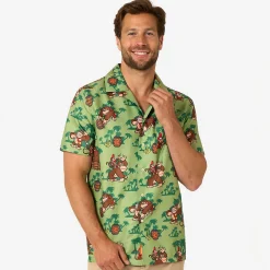 Donkey Kong - Bananas Korte Mouwen Overhemd