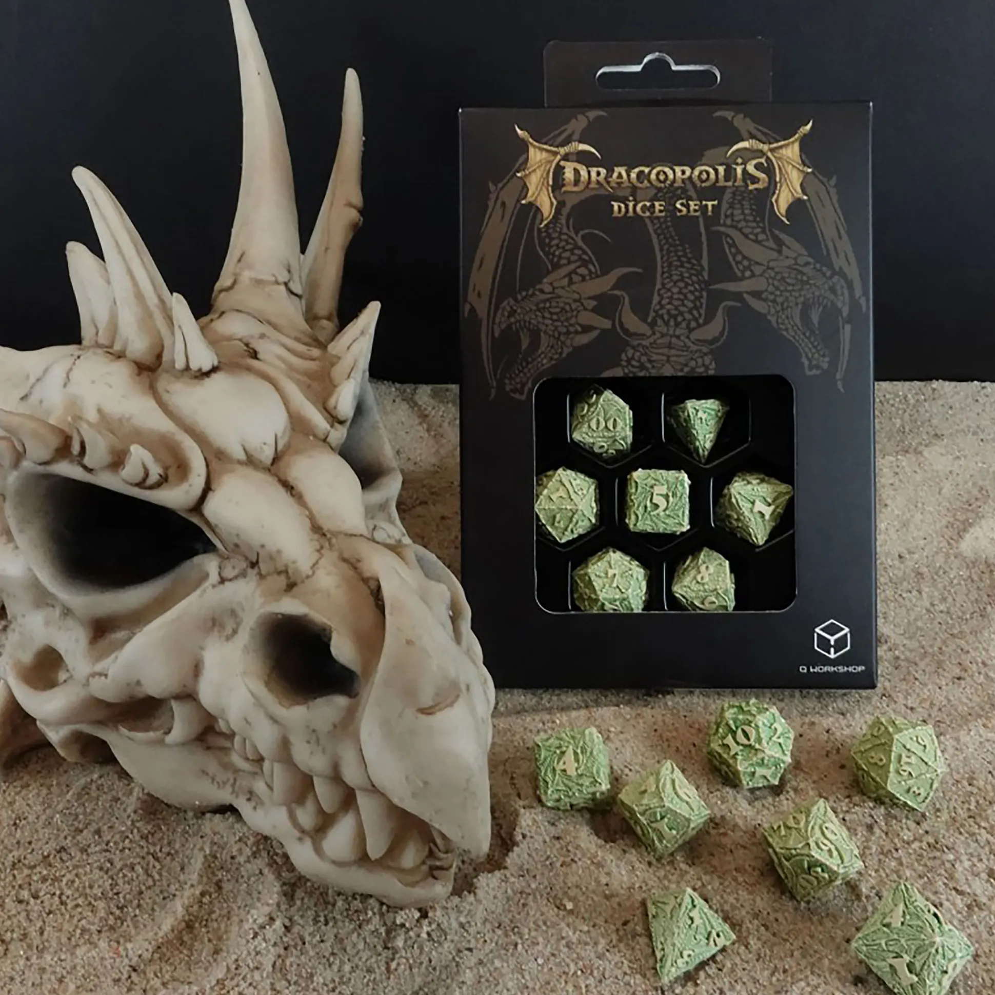 Dracopolis - De Andes Longneck Dobbelset 7-delig