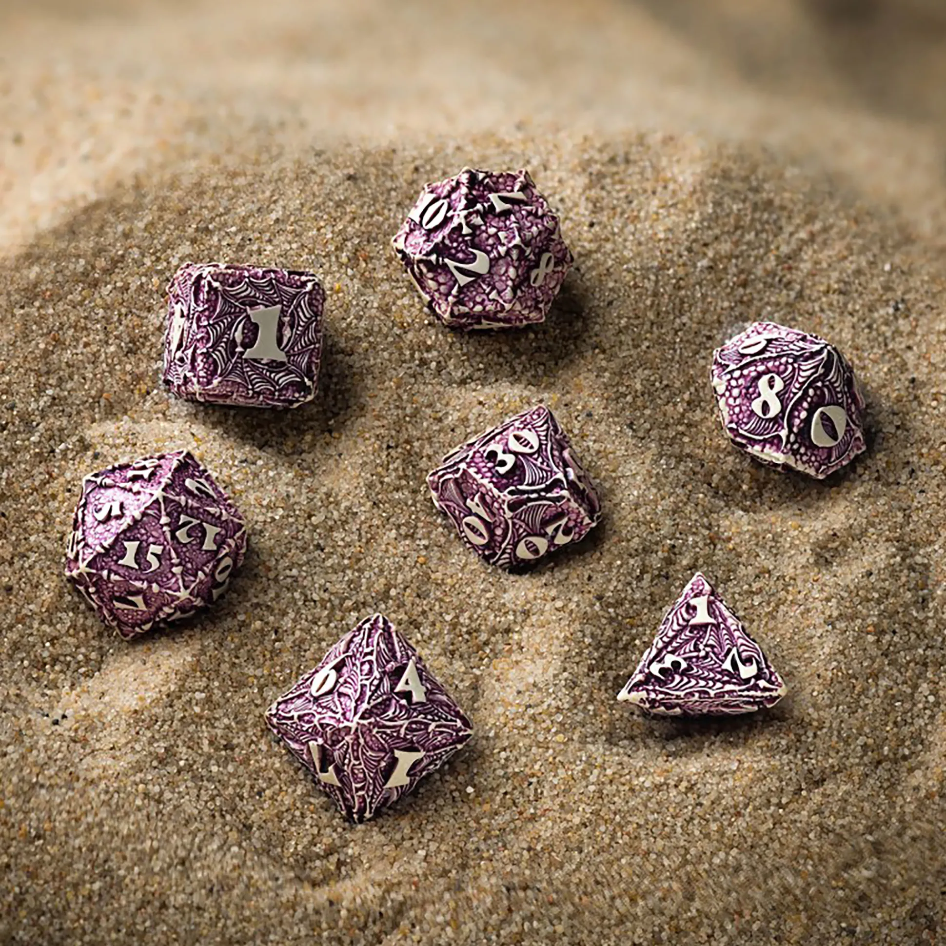 Dracopolis - De Yucatan Featherwing Dobbelsteen Set 7-delig