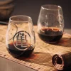 Dragon Ball - Dragon Balls & Kame-symbool glazen set van 2