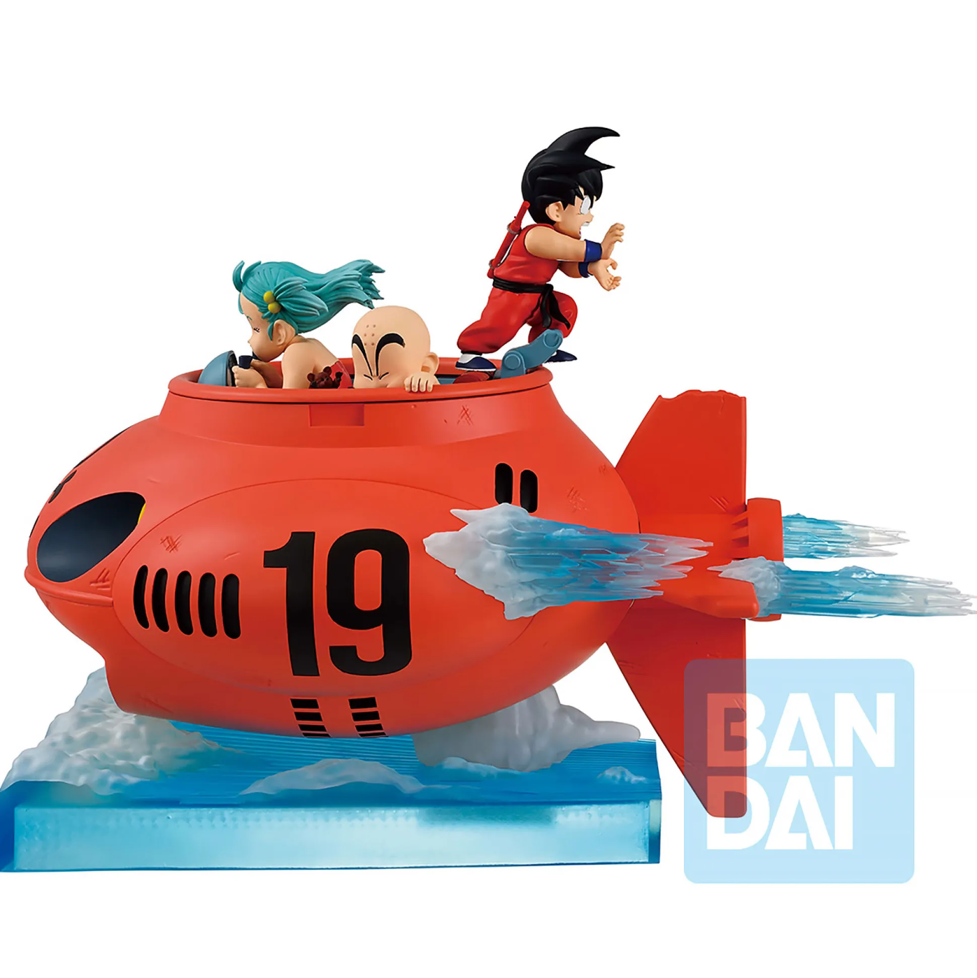 Dragon Ball - Son Goku, Bulma en Krillin Ichibansho Masterlise figuur