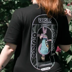 Dragon Ball Super - Beerus God of Destruction T-Shirt zwart
