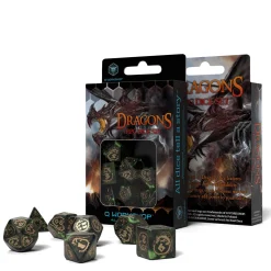 Draken RPG Dobbelset 7st groen