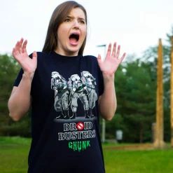 Droidbusters T-shirt voor Star Wars Fans blauw