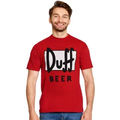 Duff Beer - Logo T-shirt rood