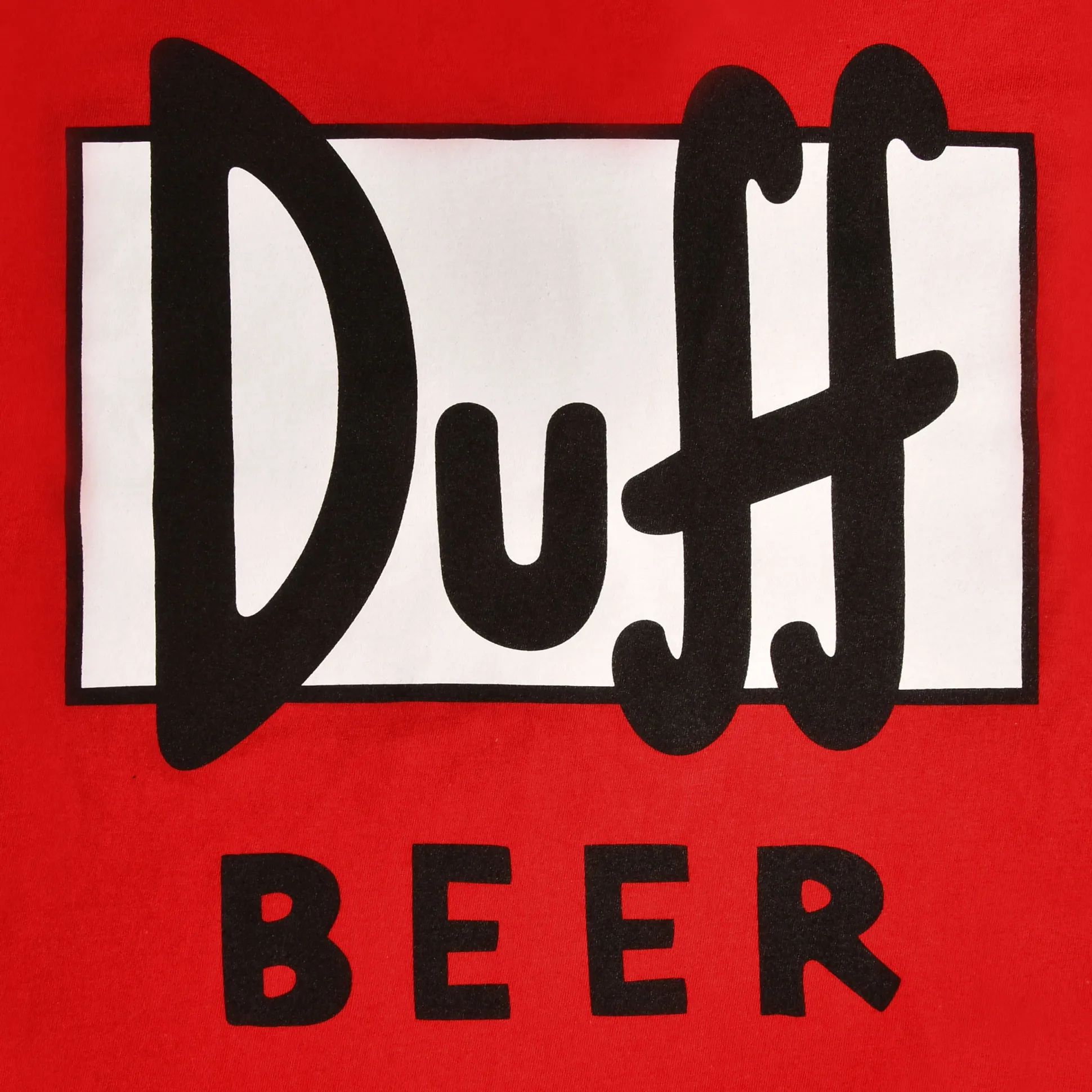 Duff Beer - Logo T-shirt rood