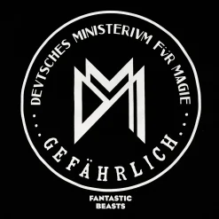 Duits Ministerie van Magie T-shirt zwart - Fantastische Beesten