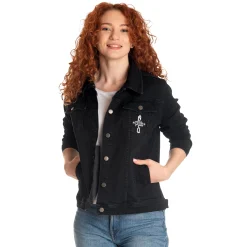 Dumbledore Wapen Denim Jas Zwart - Fantastic Beasts