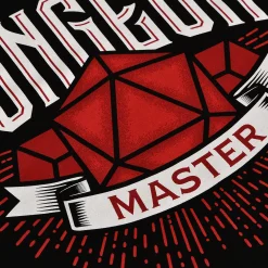 Dungeon Master T-Shirt Zwart
