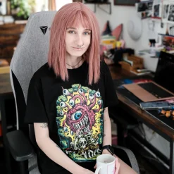 Dungeons & Dragons - Beholder T-Shirt zwart