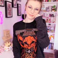 Dungeons & Dragons - Player's Handbook T-Shirt Zwart