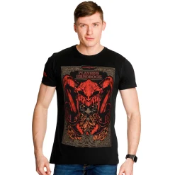 Dungeons & Dragons - Player's Handbook T-Shirt Zwart